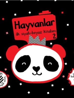Yırtılmaz Kitap: Hayvanlar 2 İlk Siyah-Beyaz Kitabım